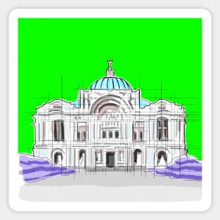 Beaux Arts Mexico Sticker